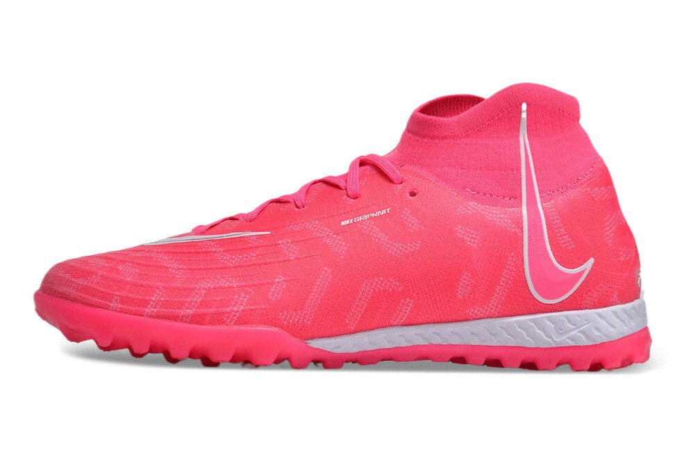 Men's& woman'sPhantom Luna Elite Turf Football Boots - PinkVoltWhite