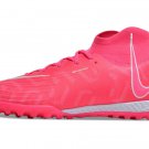 Men's& woman'sPhantom Luna Elite Turf Football Boots - PinkVoltWhite