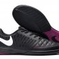 Men's& woman'sLunargato II IC Indoor - BlackWhitePurple