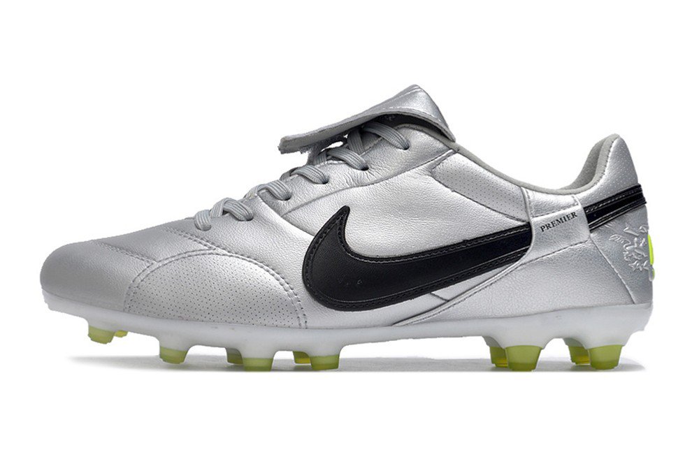 Men's& woman'sPremier III FG - Metallic SilverBlackVolt
