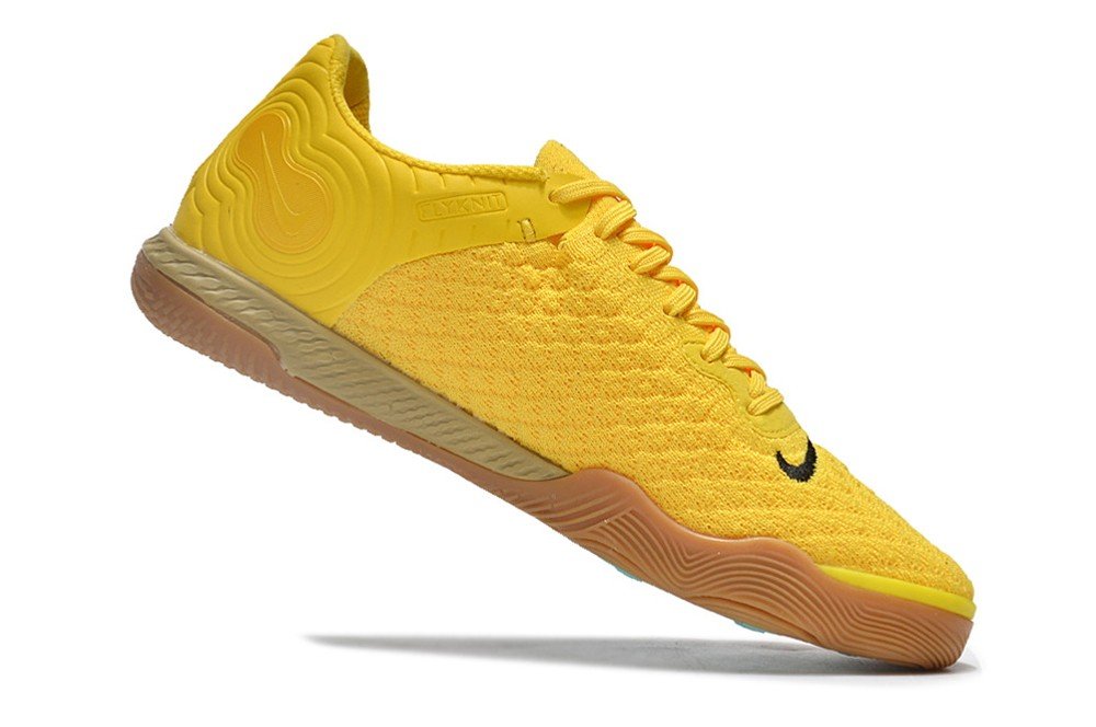 Men's& woman'sReact Gato Indoor Small Sided - Opti YellowBlackGum Light Brown