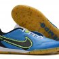 Men's& woman'sReact Tiempo Legend 9 Pro Indoor - Photo BlueBlackLime Glow