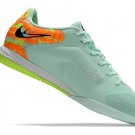 Men's& woman'sReact Tiempo Legend 9 Pro Indoor Bonded Pack - Barely GreenBlackened BlueOrange