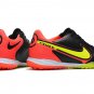 Men's& woman'sReact Tiempo Legend 9 Pro Turf - BlackRedYellow