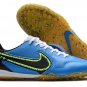 Men's& woman'sReact Tiempo Legend 9 Pro Turf - Photo BlueBlackLime Glow
