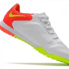 Men's& woman'sReact Tiempo Legend 9 Pro Turf Motivation Pack - WhiteVolt Bright Crimson