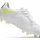 Men's& woman'sTiempo Legend 9 Elite FG - WhiteBlack BlueVolt