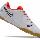 Men's& woman'sTiempo Legend 10 Academy Indoor Ready - WhiteBlackBright Crimson