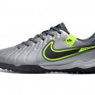 Men's& woman'sTiempo Legend 10 Academy Turf Chrome R9 Concept - Chrome GreyGreenBlack