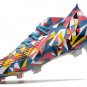 Men's& woman's1 FG Geometric - Bright BlueYellowSolar Red