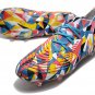 Men's& woman's1 FG Geometric - Bright BlueYellowSolar Red
