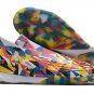 Men's& woman's1 Indoor Geometric - Bright BlueYellowSolar Red