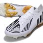 Men's& woman's1 Low FG Al Hilm - WhiteBlackMetallic Gold