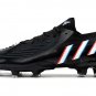 Men's& woman's1 Low FG Edge of Darkness - BlackWhiteVivid Red