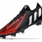 Men's& woman's1 Low FG Football - BlackWhiteRed