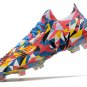 Men's& woman's1 Low FG Geometric - Bright BlueYellowSolar Red