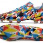 Men's& woman's1 Low FG Geometric Pack LIMITED EDITION - Bright BlueTeam YellowSolar Red