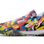Men's& woman's1 Turf Geometric - Bright BlueYellowSolar Red