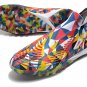 Men's& woman's1 Turf Geometric - Bright BlueYellowSolar Red