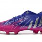 Men's& woman'sPredator Edge .1 FG Champions Code Pack - Team College PurpleSilver MetallicShock Pink