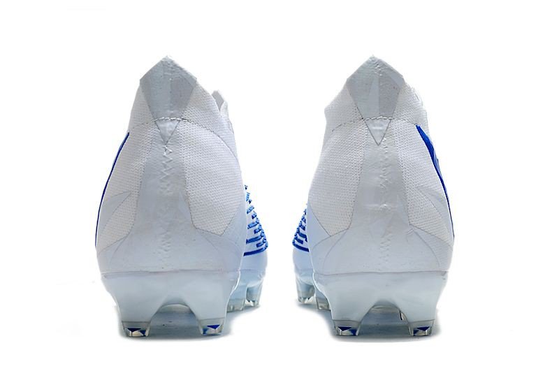 Men's& woman'sPredator Edge + FG - White  Hi-Res Blue