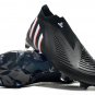 Men's& woman'sPredator Edge + FG Edge of Darkness - Core BlackFootwear WhiteVivid Red