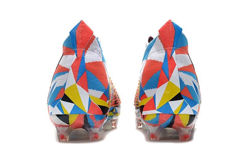 Men's& woman'sPredator Edge + FG Geometric Pack LIMITED EDITION - Bright BlueTeam YellowSolar Red