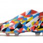 Men's& woman'sPredator Edge + FG Geometric Pack LIMITED EDITION - Bright BlueTeam YellowSolar Red