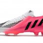 Men's& woman'sPredator Edge LZ.1 Low FG Beckham - Solar PinkBlackWhite
