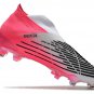 Men's& woman'sPredator Edge LZ+ FG Beckham - Solar PinkBlackWhite