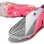 Men's& woman'sPredator Edge LZ+ FG Beckham - Solar PinkBlackWhite
