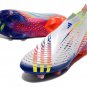 Men's& woman'sPredator Edge+ FG Al Rihla 2022 World Cup - WhiteYellowPower Blue