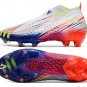 Men's& woman'sPredator Edge+ FG Al Rihla 2022 World Cup - WhiteYellowPower Blue