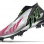Men's& woman'sPredator Edge+ FG Beyond Fast - Silver MetallicBlackGreen