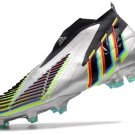Men's& woman'sPredator Edge+ FG Beyond Fast - Silver MetallicCore BlackSolar Green