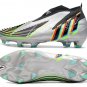 Men's& woman'sPredator Edge+ FG Beyond Fast - Silver MetallicCore BlackSolar Green