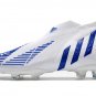 Men's& woman'sPredator Edge+ FG Diamond Edge - WhiteBlueWhite