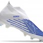 Men's& woman'sPredator Edge+ FG Diamond Edge - WhiteBlueWhite
