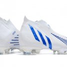 Men's& woman'sPredator Edge+ FG Diamond Edge - WhiteHi-Res BlueWhite