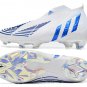Men's& woman'sPredator Edge+ FG Diamond Edge - WhiteHi-Res BlueWhite