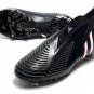 Men's& woman'sPredator Edge+ FG Edge of Darkness - BlackWhiteVivid Red