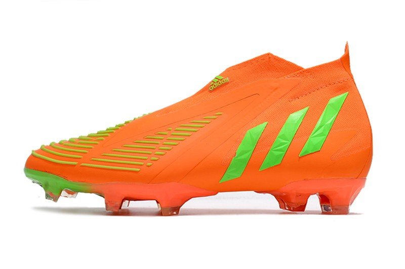 Men's& woman'sPredator Edge+ FG Game Data - OrangeGreenCore Black