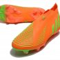 Men's& woman'sPredator Edge+ FG Game Data - OrangeGreenCore Black