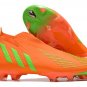 Men's& woman'sPredator Edge+ FG Game Data - OrangeGreenCore Black