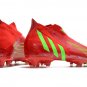 Men's& woman'sPredator Edge+ FG Game Data - RedGreenCore Black