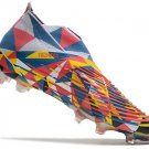 Men's& woman'sPredator Edge+ FG Geometric - Bright BlueYellowSolar Red