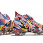 Men's& woman'sPredator Edge+ FG Geometric - Bright BlueYellowSolar Red
