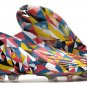Men's& woman'sPredator Edge+ FG Geometric - Bright BlueYellowSolar Red