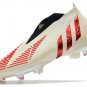 Men's& woman'sPredator Edge+ FG Showdown - Off WhiteRedGold Metallic