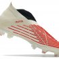 Men's& woman'sPredator Edge+ FG Showdown - Off WhiteRedGold Metallic